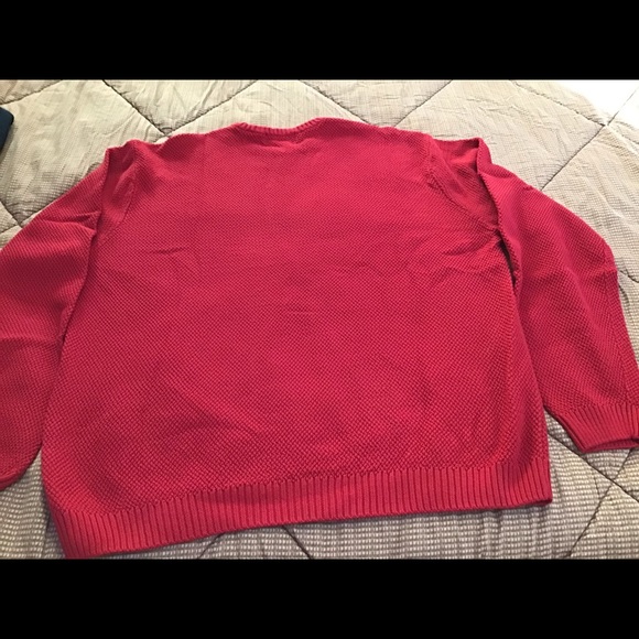 Chaps bright red men’s sweater size xl. NWOT - Picture 4 of 4